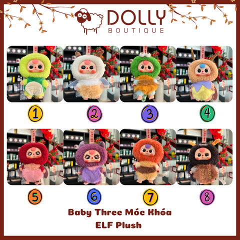 Gấu Bông Baby Three Elf Plush Blind Box  [ Giao theo phân mục đã unbox]