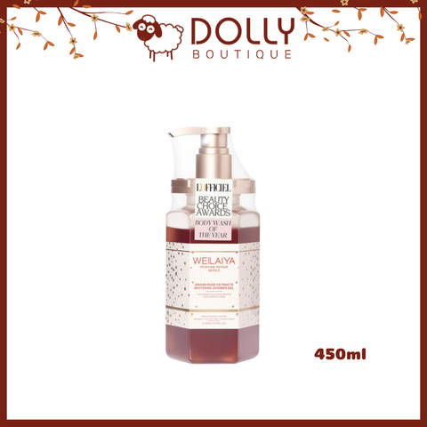Sữa Tắm Weilaiya Grand Rose Extracts Whitening Shower Gel 450ml