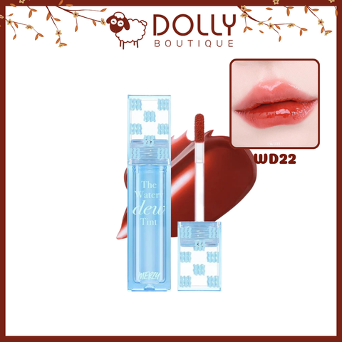 Son Tint Bóng Merzy The Watery Dew Tint #WD22 Hazel Chili ( Đỏ Cam Trà ) - 4g