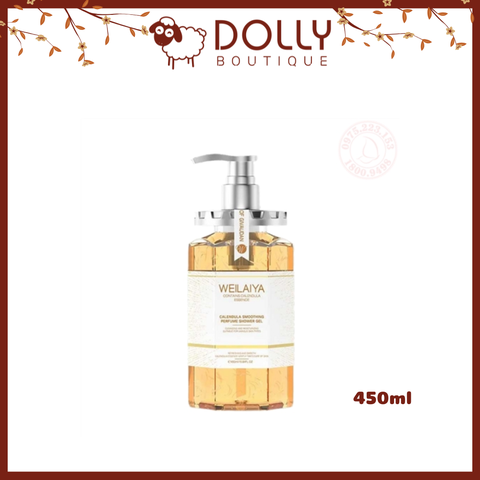 Sữa Tắm WEILAIYA Calendula Skin Beautifying Essence Shower Gel 450ml