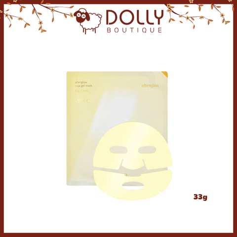 Mặt Nạ Miếng Dạng Thạch Luvum Vita C Afterglow Yuja Gel Mask 33g