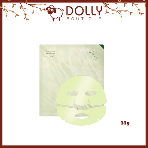 Mặt Nạ Miếng Dạng Thạch Luvum Calming Repair Cica Gel Mask 33g