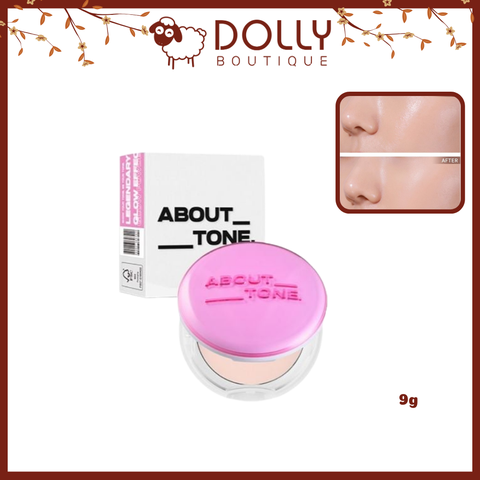 Phấn Phủ Nén About Tone Glow Powder Pact 9g