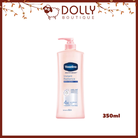 Sữa Dưỡng Thể Dưỡng Sáng Da Rạng Rỡ Vaseline Healthy Bright Instant Radiance UV Tone Up Lotion - 350ml
