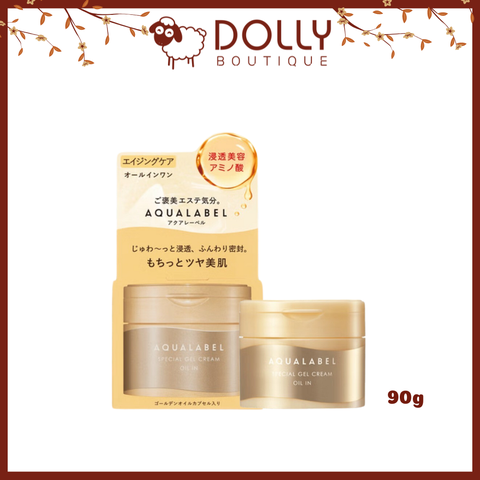 Kem Dưỡng Sáng Da Shiseido Aqualabel 5in1 Special Gel Cream Oil - 90g NĐ