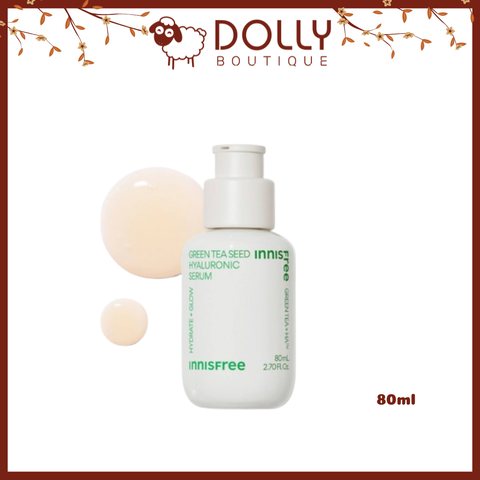 Tinh Chất Dưỡng Innisfree Green Tea Seed Hyaluronic Serum 80ml