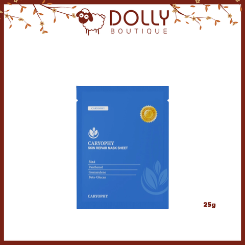 Mặt Nạ Phục Hồi Da Caryophy Skin Repair Mask Sheet 3 In 1 25g