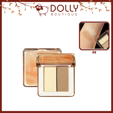 Phấn Bắt Sáng Và Tạo Khối Judydoll Highlight & Contour 02 Mini 2g