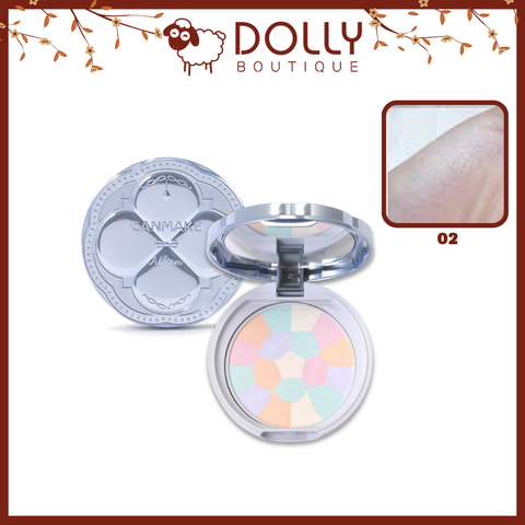 Phấn Phủ Đa Sắc Canmake Tokyo Illuminating Finish Powder Abloom 02 EMERALD HERBARIUM SPF24 PA++ 6.5g