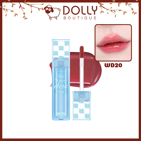 Son Tint Bóng Merzy The Watery Dew Tint #WD20 Misty Wood (Hồng Nude Thạch Đào) - 4g