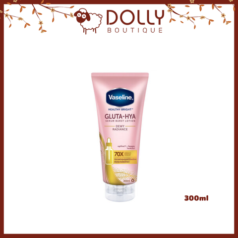 Sữa Dưỡng Thể Vaseline Gluta-Hya Serum Burst Lotion Dewy Radiance 300ml