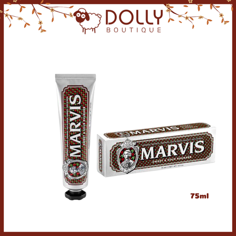 Kem Đánh Răng Marvis Sweet & Sour Rhubarb 75ml