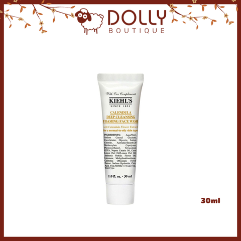 Sữa Rửa Mặt Kiehl's Calendula Deep Cleansing Foaming 30ml
