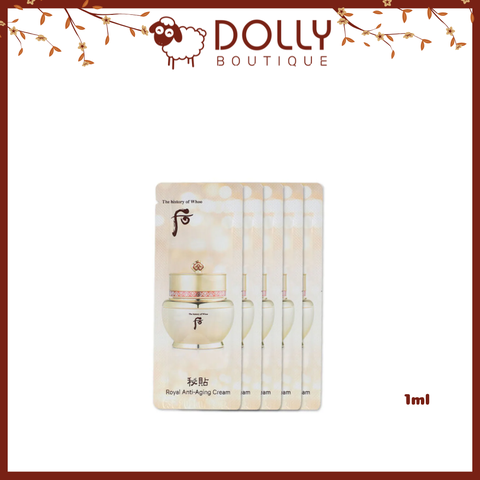 Kem Dưỡng The History of Whoo Royal Anti Anging Cream 1ml