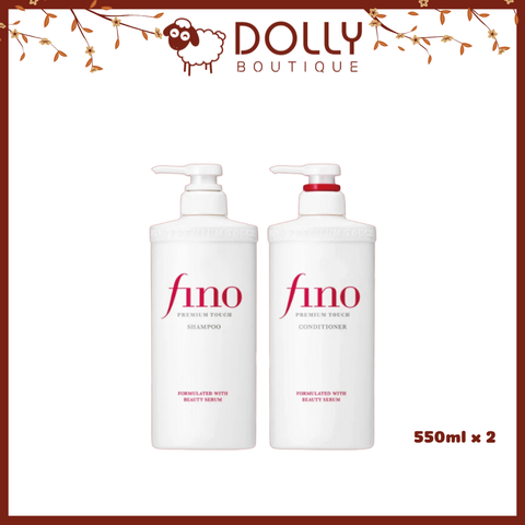 Bộ dầu gội & dầu xả Shiseido Fino Premium Touch 550ml * 2