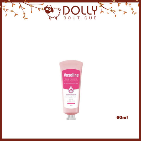 Kem Dưỡng Da Tay Vaseline 24h Deep Moisture Hand & Nail Cream 60ml