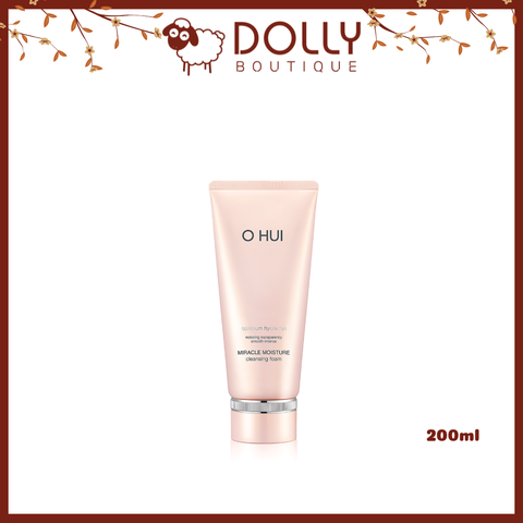 Sữa Rửa Mặt Ohui Miracle Moisture Cleansing Foam 200ml