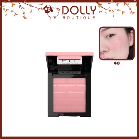 Phấn Má Hồng Maybelline Fit Me Mono Blush 40 Proud 4.5g