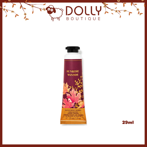 Kem Dưỡng Da Tay Bath & Body Works Sunrise Woods Hand Cream 29ml NĐ