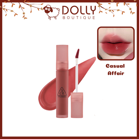 Son Kem Lì 3CE Blur Water Tint Casual Affair ( Hồng Cam Tự Nhiên )