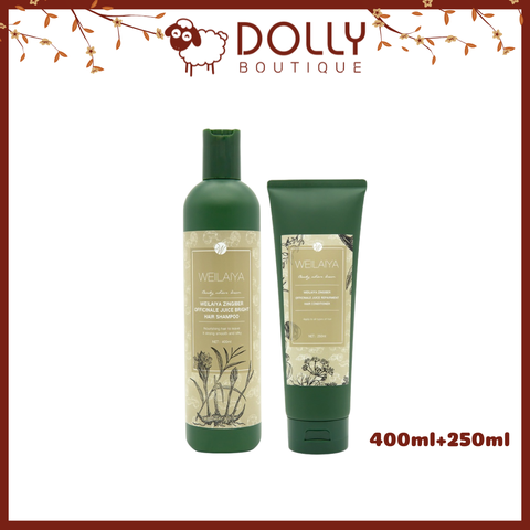 Dầu Gội Xả Gừng Hà Thủ Ô Weilaiya Zingiber Officinale Juice Bright