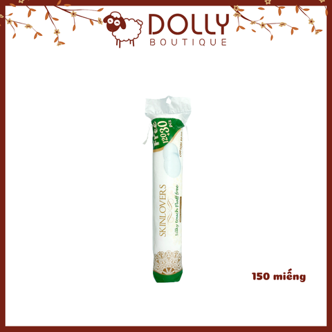 Bông Tẩy Trang Skinlovers 120+30 Miếng