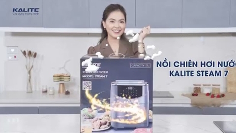 Có nên mua nồi chiên không dầu Kalite Steam 7?