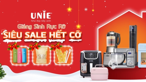 Giáng sinh rực rỡ - Siêu Sale hết cỡ: Nhận quà giáng sinh giá trị khi mua hàng tại HappyHomeStore