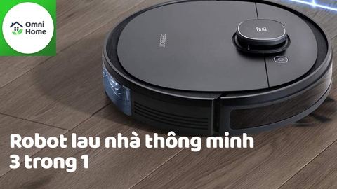 Tìm hiểu về Robot Lau Nhà Thông Minh 3 Trong 1