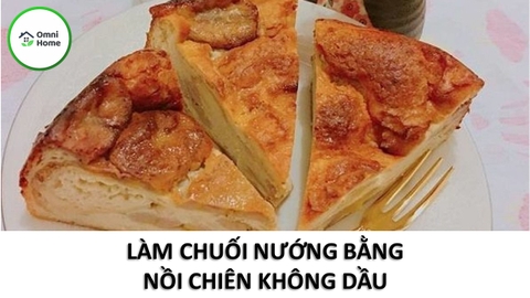 Cách Làm Chuối Nướng Bằng Nồi Chiên Không Dầu