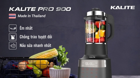 REVIEW máy làm sữa hạt Kalite Pro 900