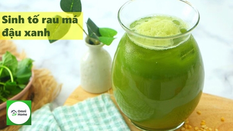Tổng hợp công thức làm Sinh Tố Đậu Xanh