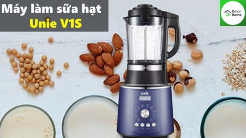 Review máy xay sữa hạt Unie V1S