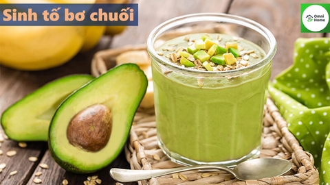 Hướng dẫn làm sinh tố bơ chuối thơm ngon bổ dưỡng