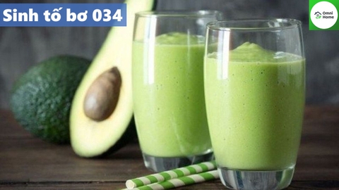 Hướng dẫn làm sinh tố bơ 034 chuẩn