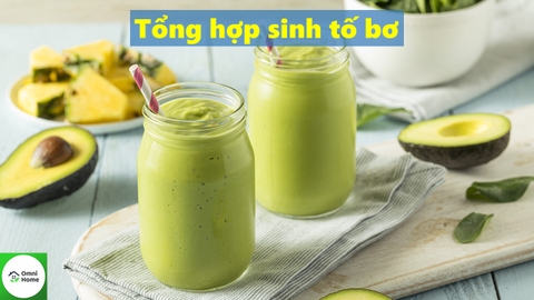 Tổng hợp cách làm sinh tố bơ