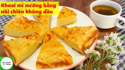 Hướng dẫn chế biến khoai mì bằng nồi chiên không dầu siêu dễ.