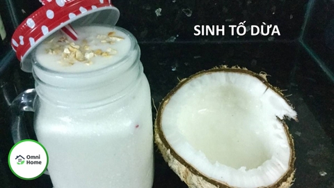 Tổng hợp những cách làm Sinh Tố Dừa siêu thơm ngon