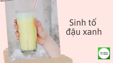 Công thức làm Sinh Tố Đậu Xanh ngon nhất