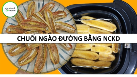 Cách Làm Chuối Ngào Đường Bằng Nồi Chiên Không Dầu