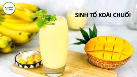 Cách Làm Sinh Tố Xoài Chuối thơm ngon bổ dưỡng cho những ngày hè nóng nực