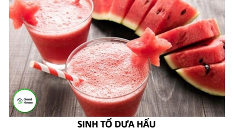 Top 10 cách làm Sinh Tố Dưa Hấu thơm ngon nhất
