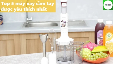 Review máy xay sinh tố cầm tay