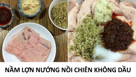 Cách Làm Nầm Lợn Nướng Bằng Nồi Chiên Không Dầu