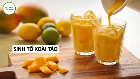Bí kíp làm món Sinh Tố Xoài Táo Đơn Giản Dễ Làm
