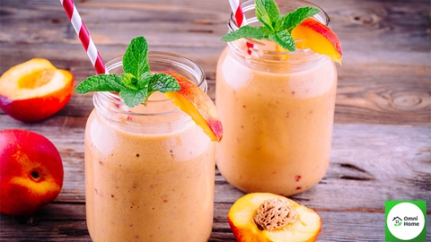 Công thức làm Sinh Tố Đào hấp dẫn
