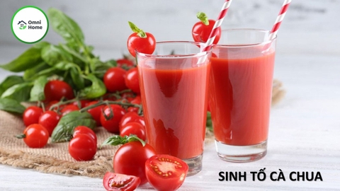 Cách làm Sinh Tố Cà Chua nhanh nhất
