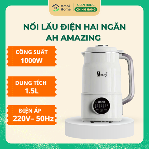MÁY LÀM SỮA HẠT AMEY AM0601 Màu Trắng.