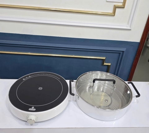 BẾP TỪ ĐƠN KÈM NỒI GROPA KN-607