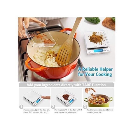 Cân tiểu ly, cân điện tử mini nhà bếp